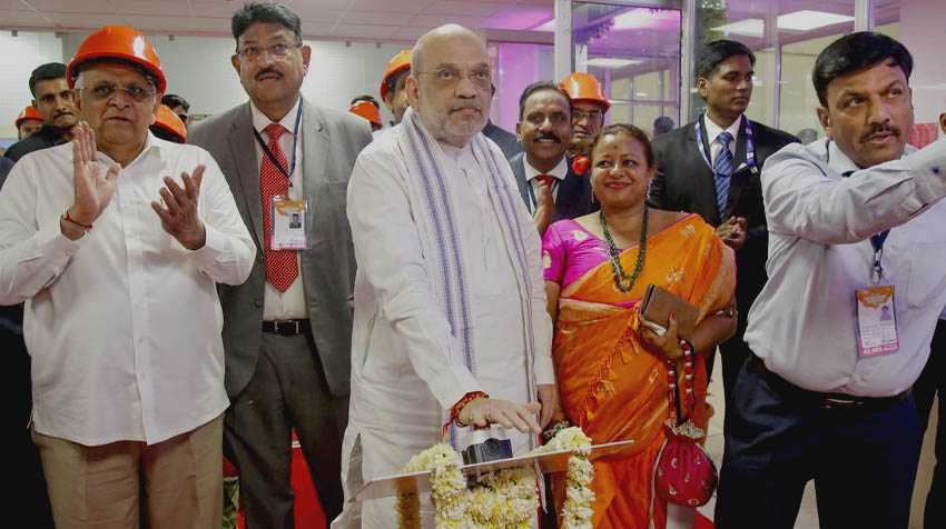 Amit Shah inaugurates Gujarat’s largest waste-to-energy power generation plant
